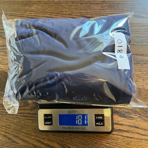 HALARA Waffle Casual Wide Leg Overalls Jumpsuit NEW Size Medium Navy Blue - Picture 10 of 10